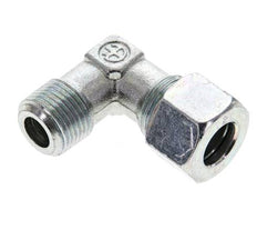 3/8'' NPT Außengewinde x 12L Verzinkter Stahl 90 Grad Winkel Schneidring 315 Bar DIN 2353