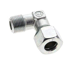 3/8'' NPT Außengewinde x 12L Verzinkter Stahl 90 Grad Winkel Schneidring 315 Bar DIN 2353