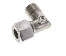 1/2'' NPT Außengewinde x 14S Edelstahl 90 Grad Ellenbogen Schneidring 630 Bar DIN 2353