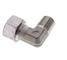 1/2'' NPT Außengewinde x 18L Edelstahl 90 Grad Ellenbogen Schneidring 315 Bar DIN 2353