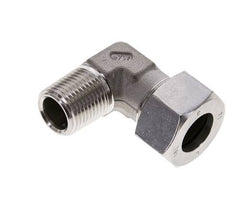 1/2'' NPT Außengewinde x 18L Edelstahl 90 Grad Ellenbogen Schneidring 315 Bar DIN 2353