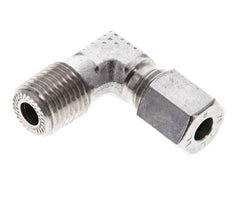 1/4'' NPT Außengewinde x 6L Edelstahl 90 Grad Ellenbogen Schneidring 315 Bar DIN 2353