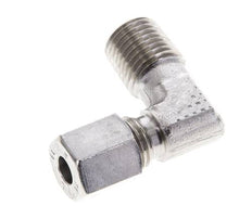 1/4'' NPT Außengewinde x 6L Edelstahl 90 Grad Ellenbogen Schneidring 315 Bar DIN 2353