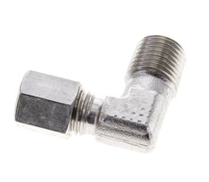 1/4'' NPT Außengewinde x 6L Edelstahl 90 Grad Ellenbogen Schneidring 315 Bar DIN 2353