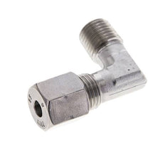 1/4'' NPT Außengewinde x 6S Edelstahl 90 Grad Winkel Schneidring 630 Bar DIN 2353