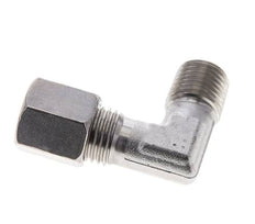 1/4'' NPT Außengewinde x 6S Edelstahl 90 Grad Winkel Schneidring 630 Bar DIN 2353