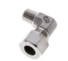 1/4'' NPT Außengewinde x 12L Edelstahl 90 Grad Ellenbogen Schneidring 315 Bar DIN 2353