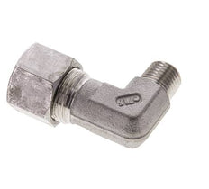 1/4'' NPT Außengewinde x 12S Edelstahl 90 Grad Winkel Schneidring 630 Bar DIN 2353