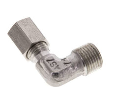 1/8'' NPT Außengewinde x 4LL Edelstahl 90 Grad Ellenbogen Schneidring 100 Bar DIN 2353