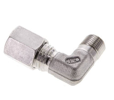 1/8'' NPT Außengewinde x 6L Edelstahl 90 Grad Ellenbogen Schneidring 315 Bar DIN 2353