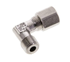 1/8'' NPT Außengewinde x 6LL Edelstahl 90 Grad Ellenbogen Schneidring 100 Bar DIN 2353