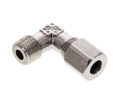 1/8'' NPT Außengewinde x 6LL Edelstahl 90 Grad Ellenbogen Schneidring 100 Bar DIN 2353