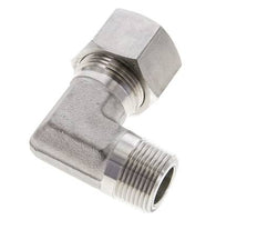 3/4'' NPT Außengewinde x 20S Edelstahl 90 Grad Ellenbogen Schneidring 400 Bar DIN 2353