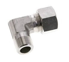 3/4'' NPT Außengewinde x 20S Edelstahl 90 Grad Ellenbogen Schneidring 400 Bar DIN 2353