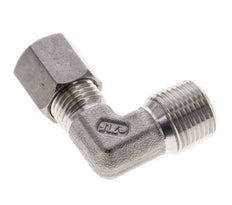 3/8'' NPT Außengewinde x 6S Edelstahl 90 Grad Winkel Schneidring 630 Bar DIN 2353