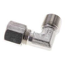 3/8'' NPT Außengewinde x 8S Edelstahl 90 Grad Winkel Schneidring 630 Bar DIN 2353