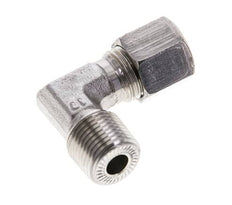 3/8'' NPT Außengewinde x 8S Edelstahl 90 Grad Winkel Schneidring 630 Bar DIN 2353