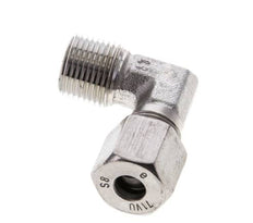 3/8'' NPT Außengewinde x 8S Edelstahl 90 Grad Winkel Schneidring 630 Bar DIN 2353