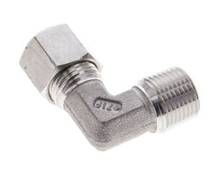 3/8'' NPT Außengewinde x 10L Edelstahl 90 Grad Ellenbogen Schneidring 315 Bar DIN 2353
