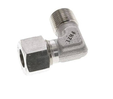 3/8'' NPT Außengewinde x 12L Edelstahl 90 Grad Ellenbogen Schneidring 315 Bar DIN 2353