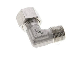 3/8'' NPT Außengewinde x 12L Edelstahl 90 Grad Ellenbogen Schneidring 315 Bar DIN 2353