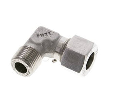 3/8'' NPT Außengewinde x 12L Edelstahl 90 Grad Ellenbogen Schneidring 315 Bar DIN 2353