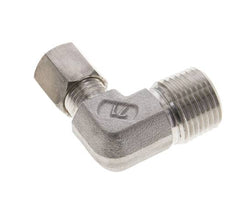 1/2'' NPT-Außengewinde x 6S Edelstahl 90-Grad-Kompressionsverschraubung 630 bar DIN 2353