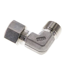 1/2'' NPT Außengewinde x 12S Edelstahl 90 Grad Winkelverschraubung 630 Bar DIN 2353