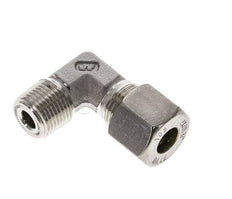 3/8'' NPT-Außengewinde x 10S Edelstahl 90-Grad-Kompressionsverschraubung 630 bar DIN 2353