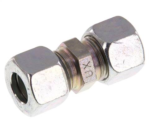 12L Verzinkter Stahl Gerade Schneidring 315 Bar DIN 2353 [2 Stück]