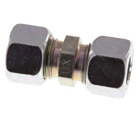 12L Verzinkter Stahl Gerade Schneidring 315 Bar DIN 2353 [2 Stück]