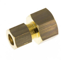 G 3/8'' x 8mm Messing Gerade Druckverschraubung 135 Bar DIN EN 1254-2