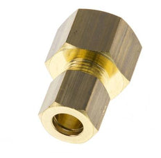 G 3/8'' x 8mm Messing Gerade Druckverschraubung 135 Bar DIN EN 1254-2