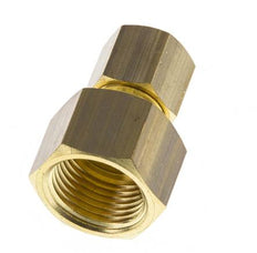 G 3/8'' x 8mm Messing Gerade Druckverschraubung 135 Bar DIN EN 1254-2