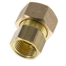 G 1/2'' x 18mm Messing gerade Kompression Fitting 67 Bar DIN EN 1254-2