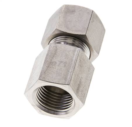 G 1/2'' x 14S Edelstahl Druckverschraubung 630 bar DIN 2353