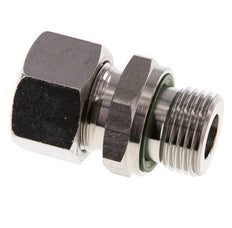 G 1/2'' Außengewinde x 15L Gerader Schneidring aus Edelstahl mit FKM-Dichtung 315 Bar DIN 2353