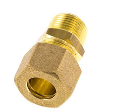 R 3/8'' Außengewinde x 12mm Messing gerade Verschraubung 75 Bar DIN EN 1254-2