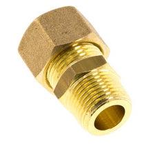 R 3/8'' Außengewinde x 12mm Messing gerade Verschraubung 75 Bar DIN EN 1254-2