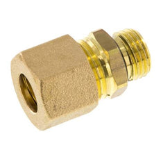 G 1/4'' Außengewinde x 10mm Messing Klemmverschraubung mit NBR Dichtung 95 Bar DIN EN 1254-2