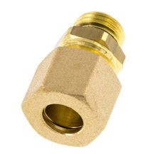 G 1/4'' Außengewinde x 10mm Messing Klemmverschraubung mit NBR Dichtung 95 Bar DIN EN 1254-2