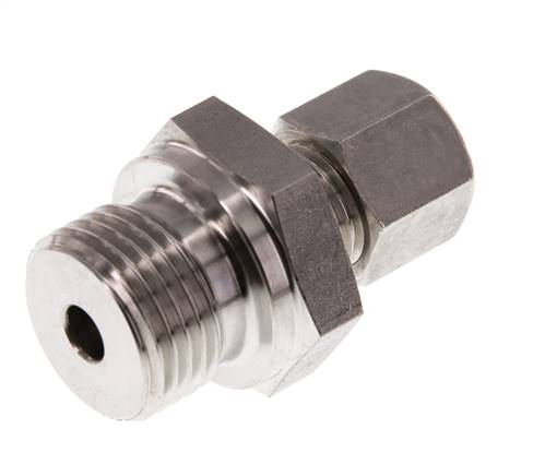 G 1/2'' Außengewinde x 8L Edelstahl Verschraubung 315 Bar DIN 2353