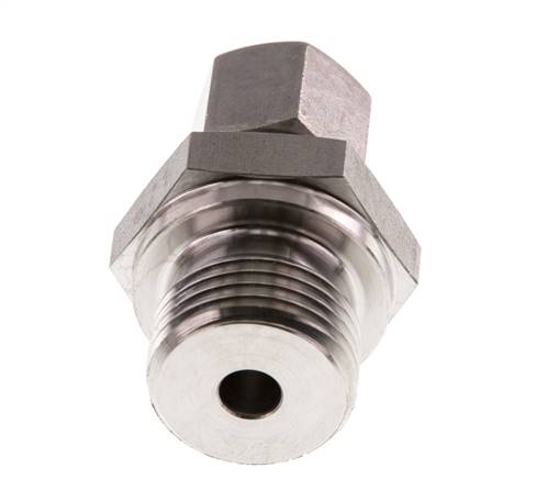 G 1/2'' Außengewinde x 8L Edelstahl Verschraubung 315 Bar DIN 2353