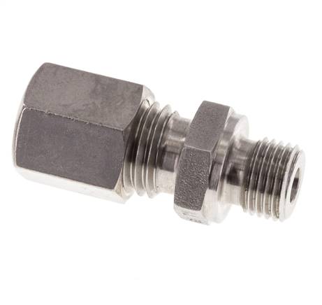 M10x1 Außengewinde x 6L Edelstahl Verschraubung 315 Bar DIN 2353