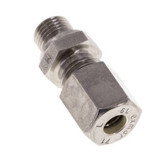 M10x1 Außengewinde x 6L Edelstahl Verschraubung 315 Bar DIN 2353