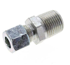 1/2'' NPT Außengewinde x 10L Verzinkter Stahl Gerade Schneidring 315 Bar DIN 2353