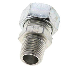 1/2'' NPT Außengewinde x 18L Verzinkter Stahl Gerade Schneidring 315 Bar DIN 2353