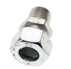 1/2'' NPT Außengewinde x 18L Verzinkter Stahl Gerade Schneidring 315 Bar DIN 2353