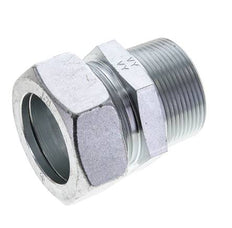 1 1/2'' NPT Außengewinde x 42L Verzinkter Stahl Gerader Schneidring 160 Bar DIN 2353