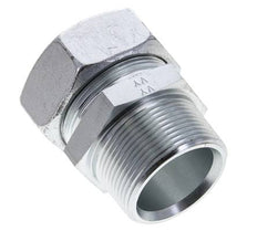 1 1/2'' NPT Außengewinde x 42L Verzinkter Stahl Gerader Schneidring 160 Bar DIN 2353